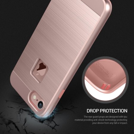 Obliq Slim Meta iPhone 7 Case - Rose Gold