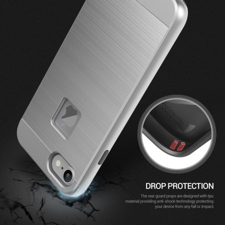 Obliq Slim Meta iPhone 7 Case Hülle in Silber Titanium