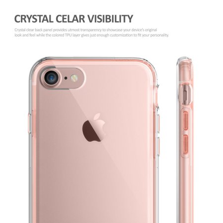 Obliq Naked Shield iPhone 7 Kickstand Case - Rose Gold
