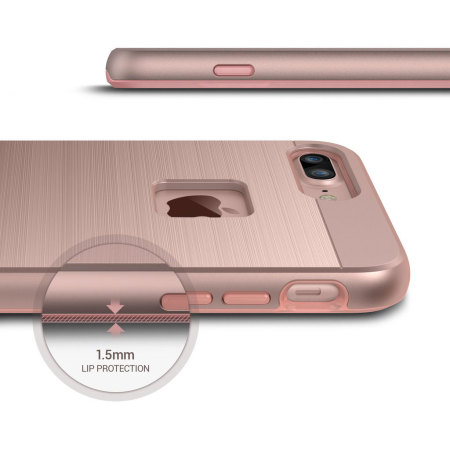 Obliq Slim Meta iPhone 7 Plus Case Hülle in Rosa Gold