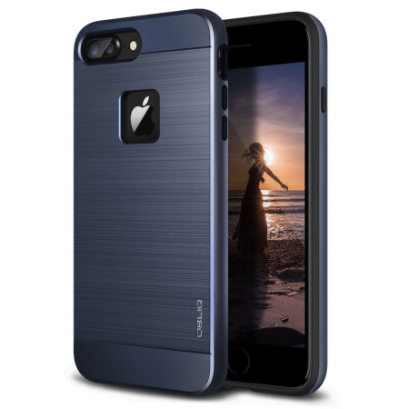 Obliq Slim Meta iPhone 7 Plus Case Hülle in Deep Blau