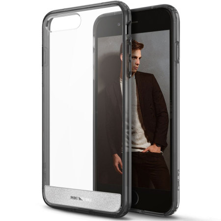Obliq Naked Shield Series iPhone 7 Plus Hülle in Smoke Schwarz