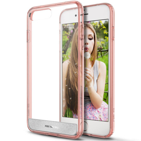 Obliq Naked Shield iPhone 7 Plus Skal - Rosé Guld