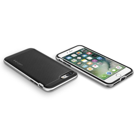 Spigen Neo Hybrid iPhone 7 Plus Case - Satin Silver