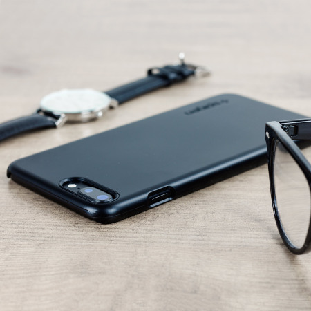 Spigen Thin Fit iPhone 7 Plus Shell Case - Black