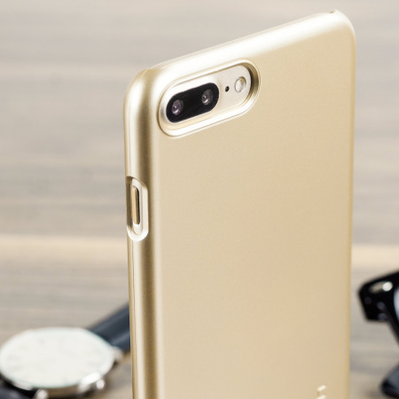 Coque iPhone 7 Plus Spigen Thin Fit – Or Champagne