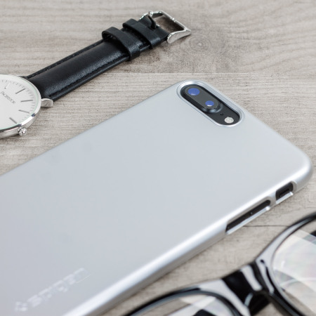 Spigen Thin Fit iPhone 7 Plus Shell Case - Satin Silver