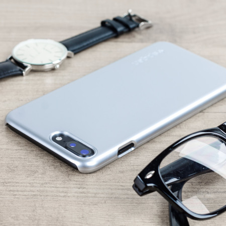 Spigen Thin Fit iPhone 7 Plus Shell Deksel - Satin Silver