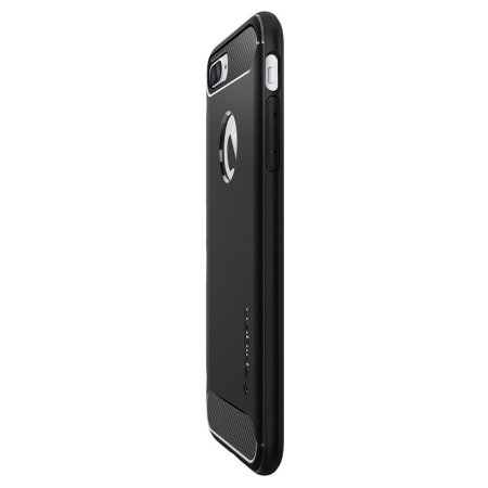 Spigen Rugged Armor iPhone 8 Plus / 7 Plus Tough Case - Zwart