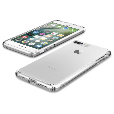 Spigen Ultra Hybrid iPhone 7 Plus Bumper Suojakotelo - Kirkas