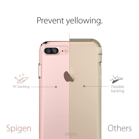 Funda iPhone 7 Plus Spigen Ultra Hybrid - Rosa