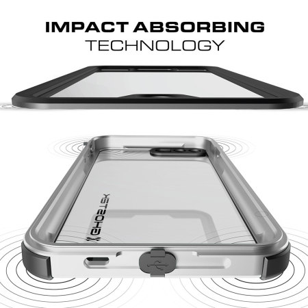 Ghostek Atomic 3.0 iPhone 7 Plus Waterproof Tough Case - Silver