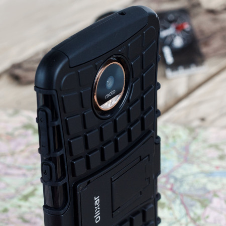 Olixar ArmourDillo Motorola Moto Z Protective Case - Black