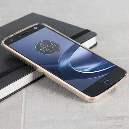 Olixar FlexiShield Motorola Moto Z Gel Hülle in 100% Klar