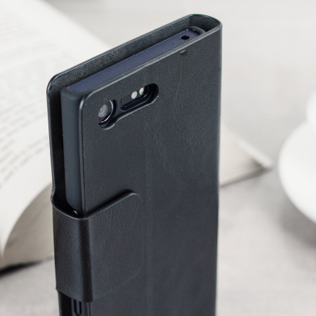 Sony Xperia X Compact Wallet Case Black