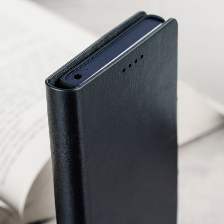 Onderdrukking Geleerde Boomgaard Olixar Leather-Style Sony Xperia X Compact Wallet Case - Black