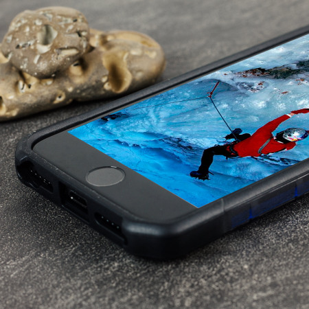 UAG Plasma iPhone 7 Protective Case - Cobalt / Black