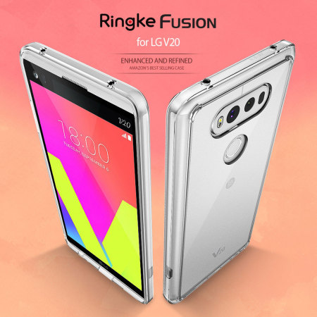 Funda LG V20 Rearth Ringke Fusion - Transparente