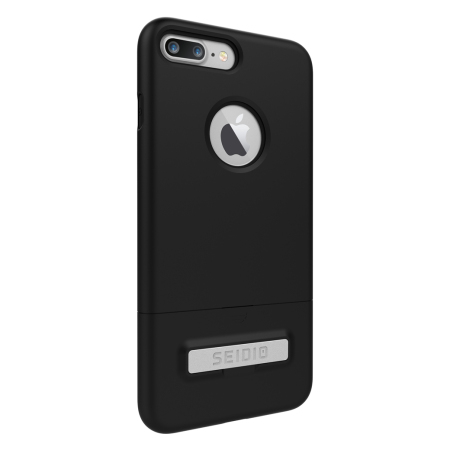 Seidio SURFACE iPhone 7 Plus Case & Metal Kickstand - Black