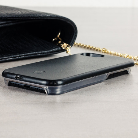 Casu iPhone 7 Selfie LED Light Case - Zwart