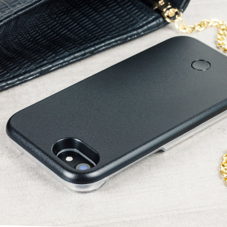 Casu iPhone 7 Selfie LED Light Case - Zwart