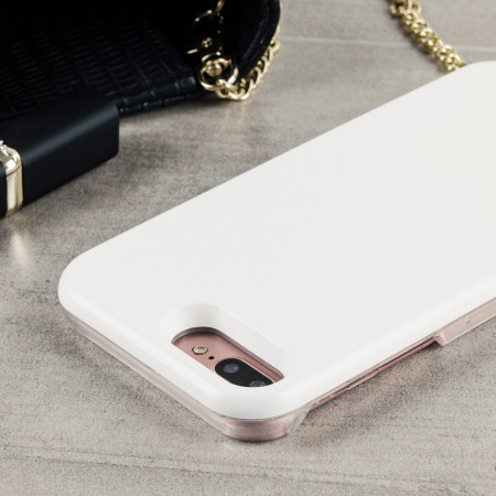 Casu iPhone 7 Plus Selfie LED Light Case - White