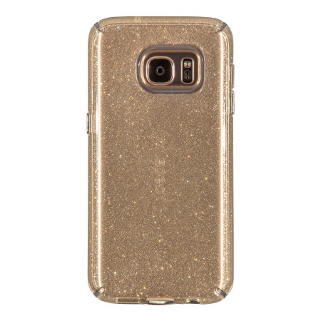 Speck CandyShell Samsung Galaxy S7 Edge Skal - Klar / Guld Glitter