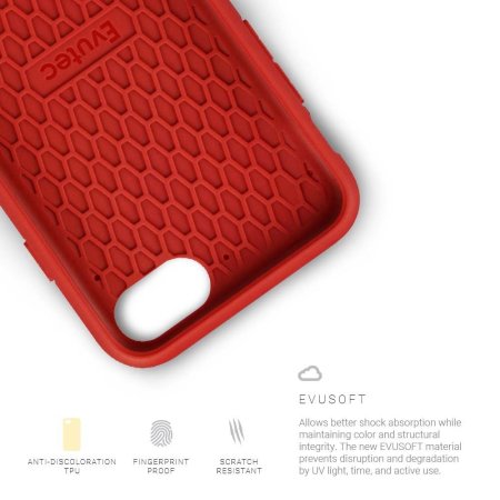 Funda iPhone 7 Evutec AERGO Ballistic Nylon - Roja