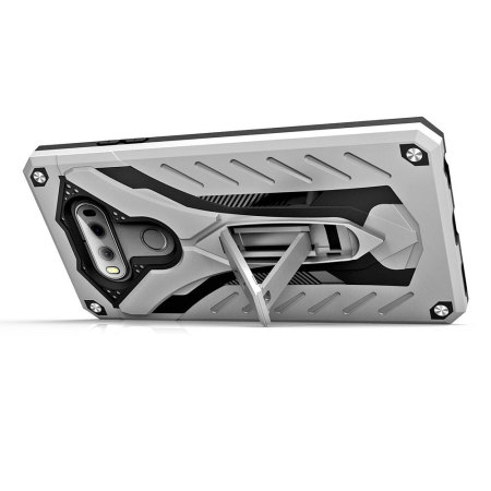 Zizo Static Series LG V20 Tough Case & Kickstand - Silver / Black