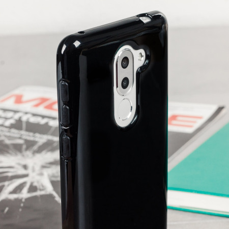 Olixar FlexiShield Huawei Honor 6X Gel Case - Solid Black
