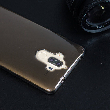 Olixar FlexiShield Huawei Mate 9 Gel Case - Smoke Black
