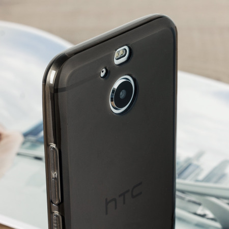 Olixar Flexishield HTC Bolt / 10 evo Gel Case - Smoke Black