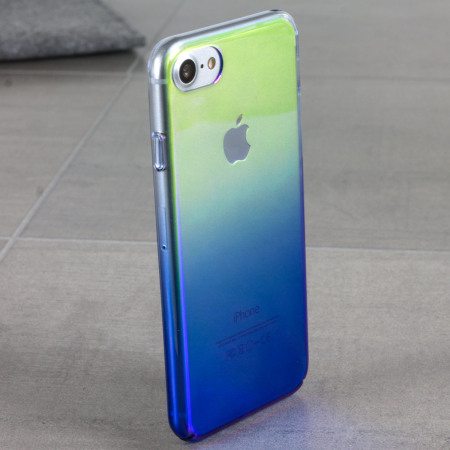 Funda iPhone 7 Olixar Iridescent Fade - Azul