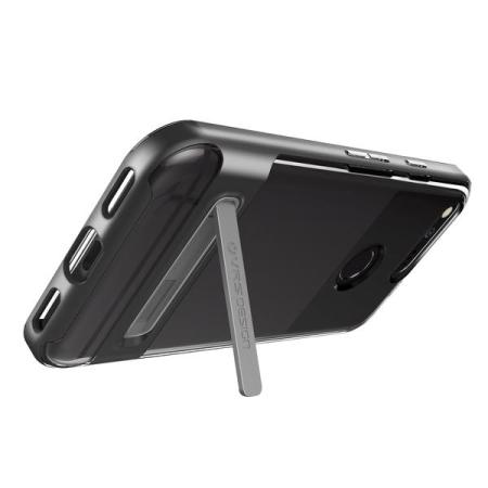 VRS Design Crystal Bumper Google Pixel Case - Dark Silver