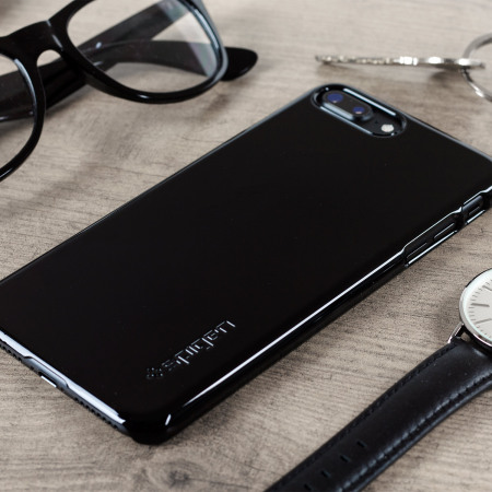 Spigen Thin Fit Case voor iPhone 7 Plus - Jet Black
