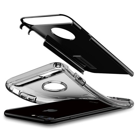 Spigen Slim Armor iPhone 8 Plus / 7 Plus Tough Case - Jet Black