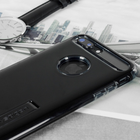 Spigen Slim Armor iPhone 8 Plus / 7 Plus Tough Case - Jet Black