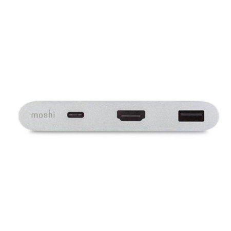 Adaptador multipuerto Moshi USB-C - Plateado