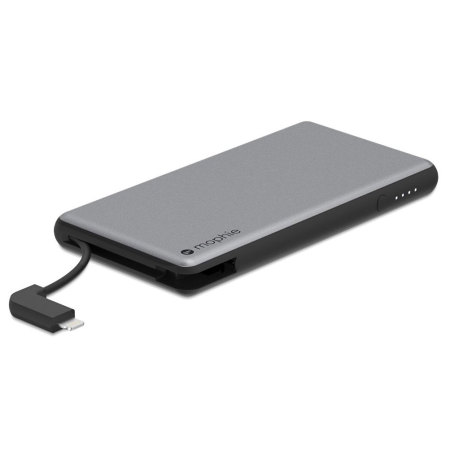 Mophie Powerstation Plus 6,000mAh Power Bank - Space Grey