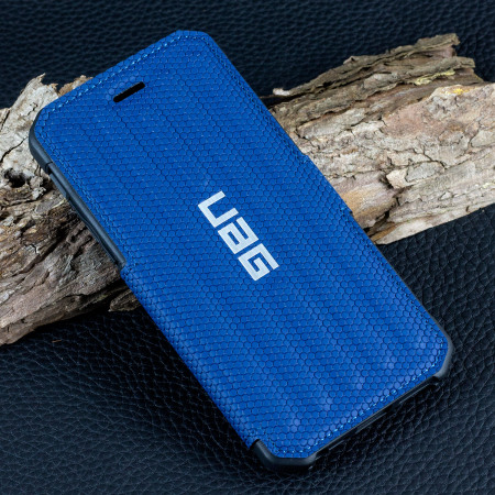 UAG Metropolis Rugged iPhone 8 / 7 Wallet Case - Cobalt Blue
