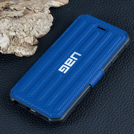 UAG Metropolis Rugged iPhone 8 / 7 Wallet case Tasche in Cobalt Blau