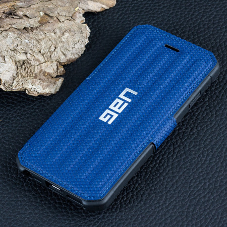 UAG Metropolis Rugged iPhone 8 / 7 Wallet Case - Cobalt Blue