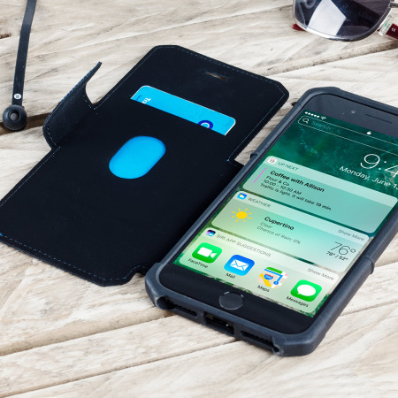 UAG Metropolis Rugged iPhone 8 Plus / 7 Plus Plånboksfodral -  Blå