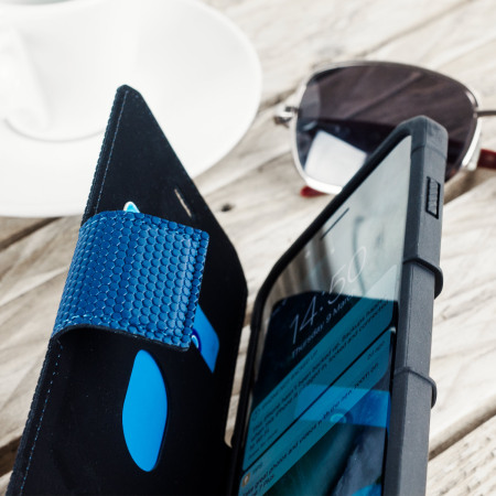 UAG Metropolis Rugged iPhone 8 Plus / 7 Plus Wallet Case - Blauw