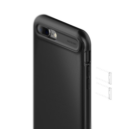 Caseology Wavelength Series iPhone 7 Plus Case - Matte Black