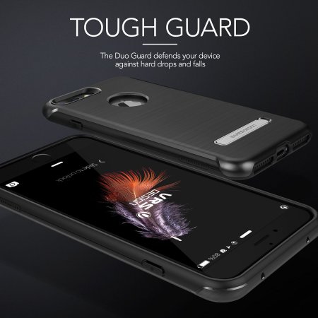 Coque iPhone 8 Plus / 7 Plus VRS Design Duo Guard – Noire