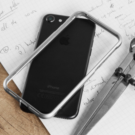 Bumper de Aluminio iPhone 7 Luphie - Gris