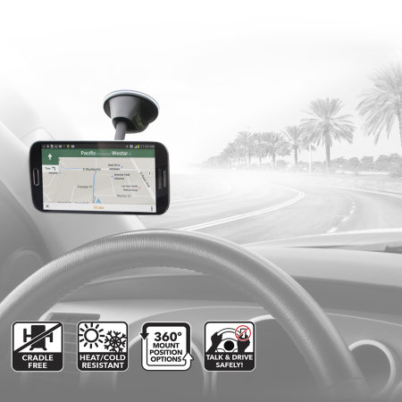Scosche MagicMount Dash & Window Smartphone Magnetic Car Holder- Black
