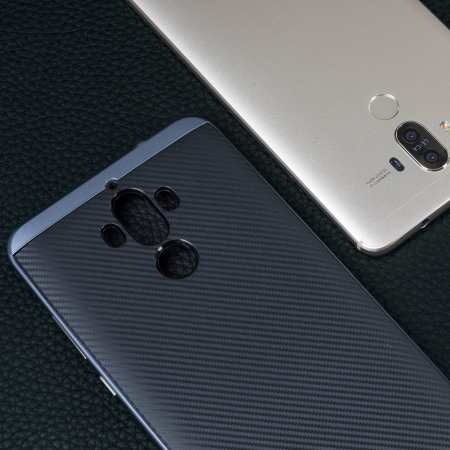 Olixar X-Duo Huawei Mate 9 Deksel – Karbonfiber Sølv