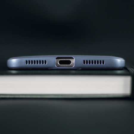 Olixar X-Duo Huawei Mate 9 Case - Carbon Fibre Metallic Grey